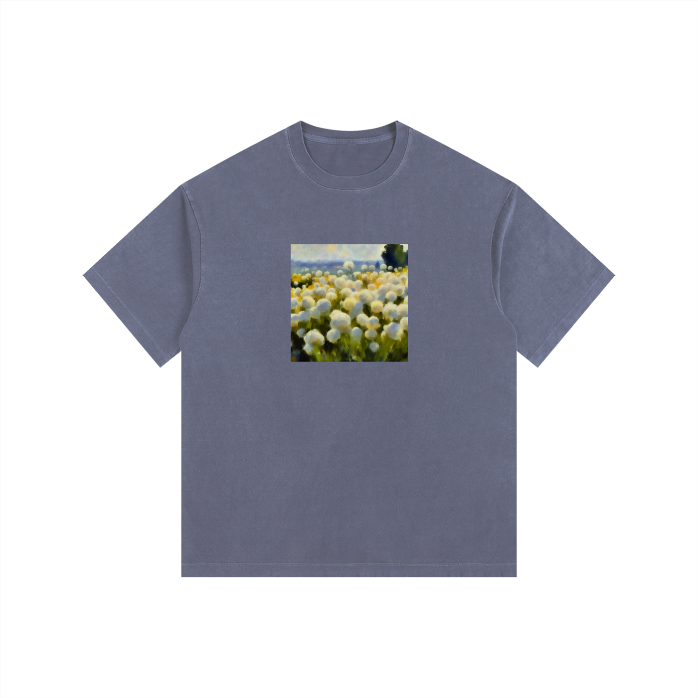 Vintage Washed Oversized Cotton T-Shirt