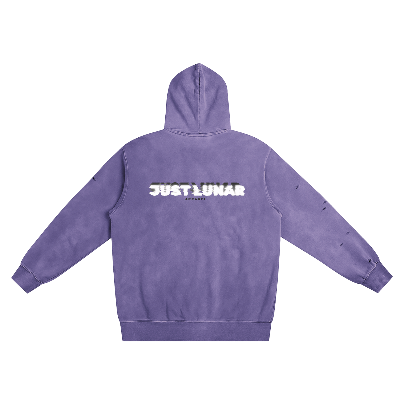 Distressed Vintage Wash Hoodie