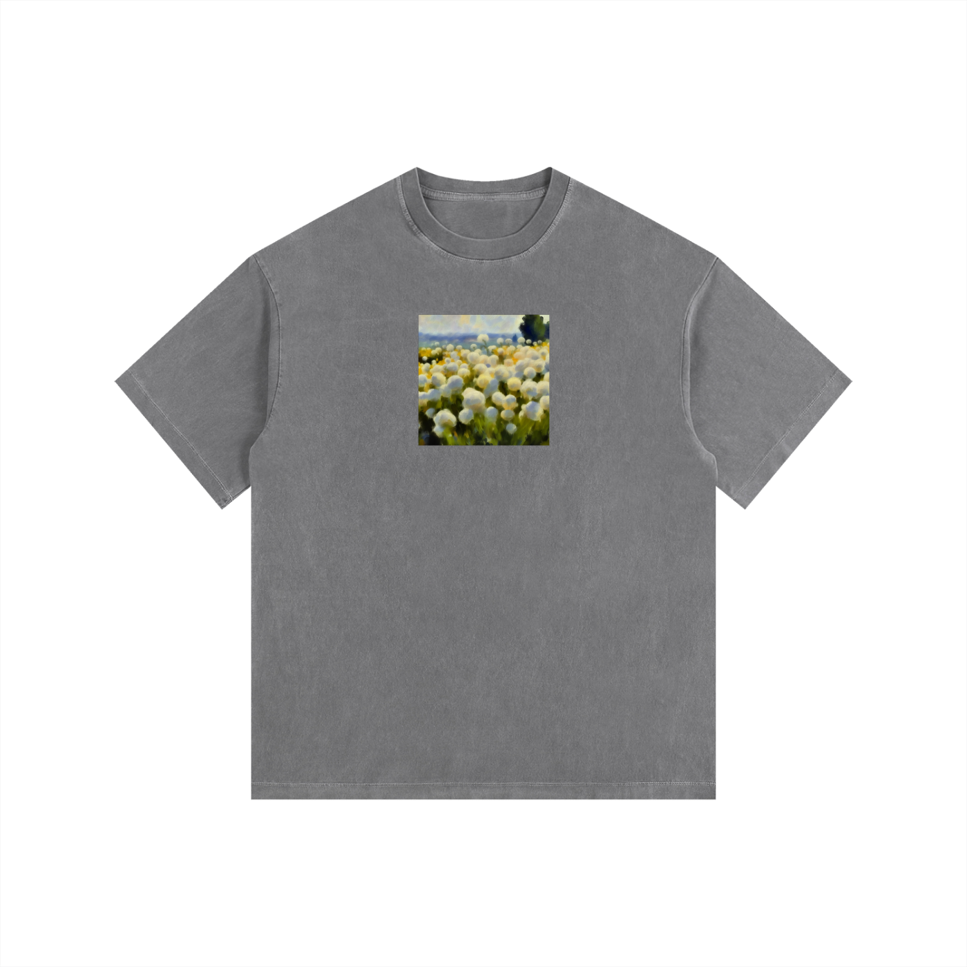 MEADOW Vintage Washed Oversized Cotton T-Shirt