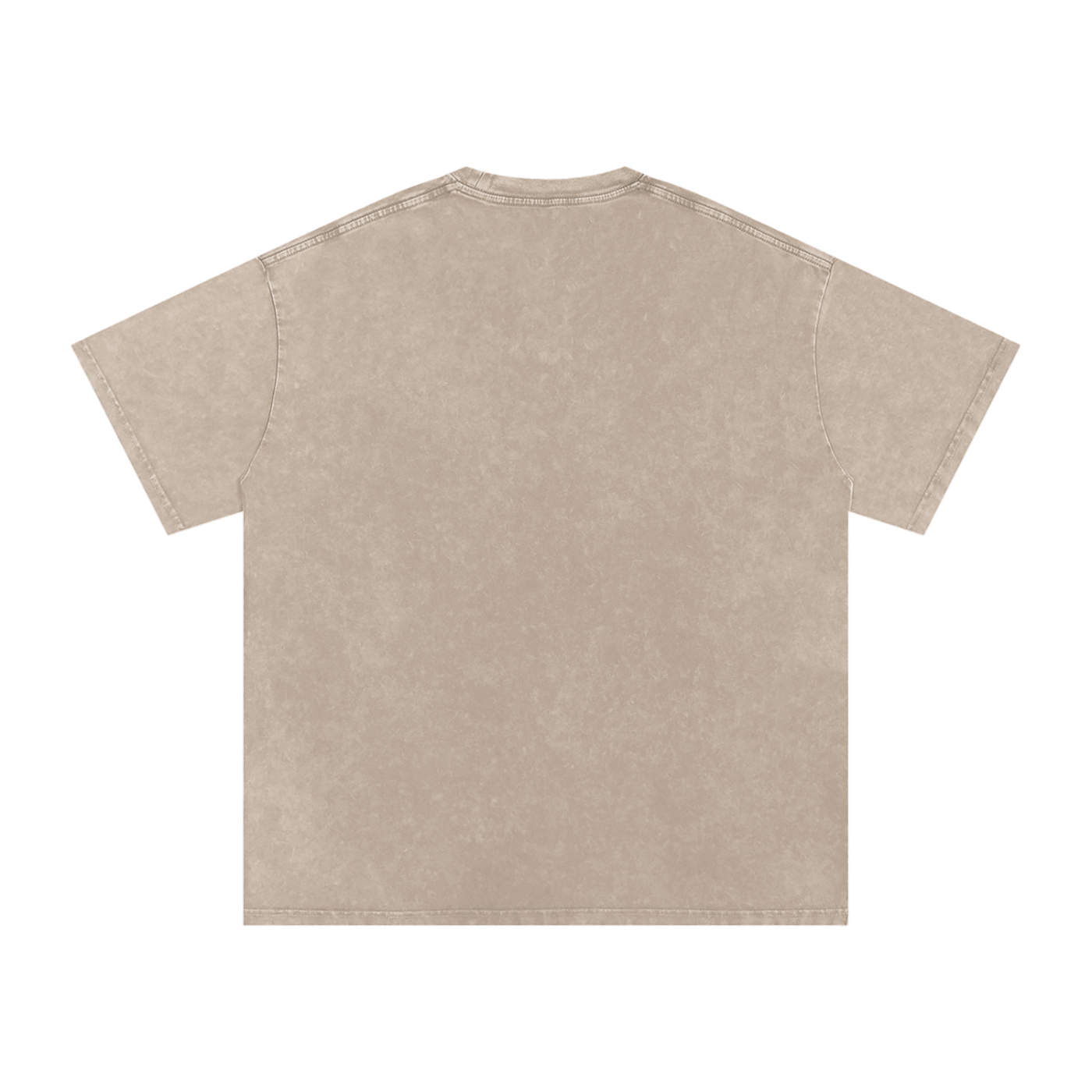 LIVE OR DIE Skeleton Snow Washed Oversized Cotton T-Shirt
