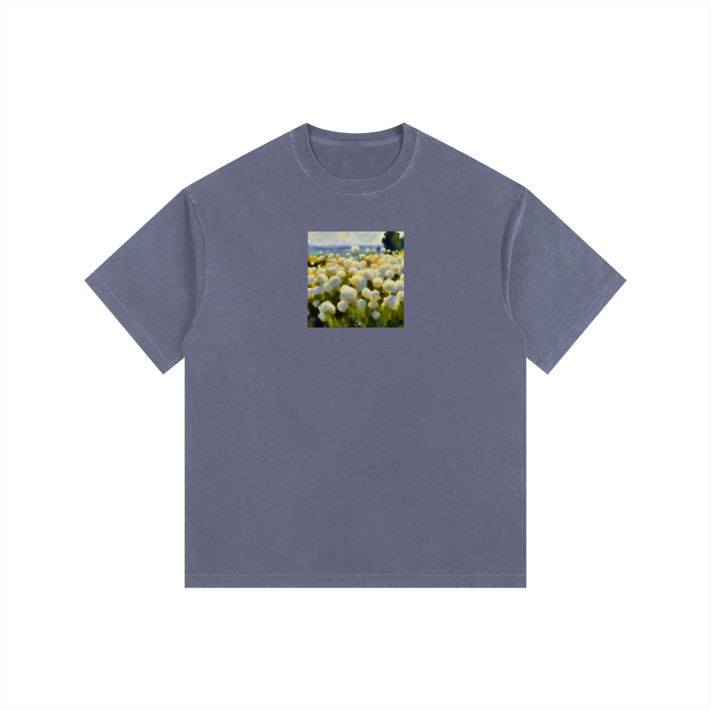 MEADOW Vintage Washed Oversized Cotton T-Shirt