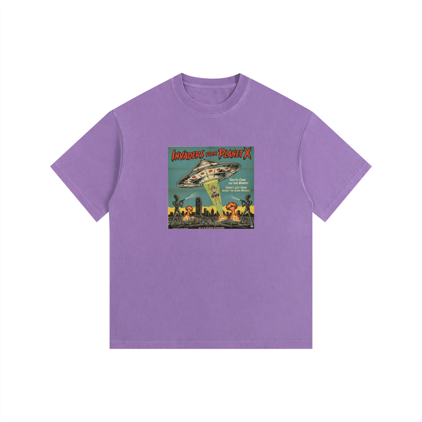 Vintage Washed Oversized Cotton T-Shirt