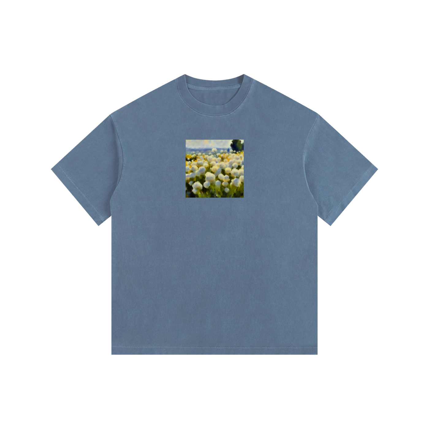 MEADOW Vintage Washed Oversized Cotton T-Shirt