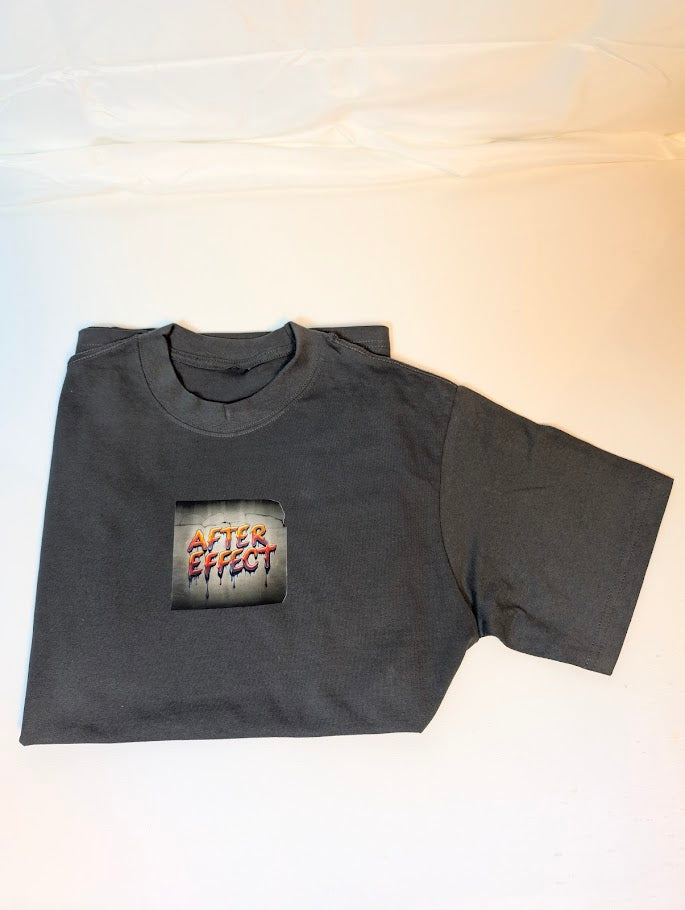 short sleeve HEAVYWEIGHT "AFTER EFFECT GRAPHIC" short shirt