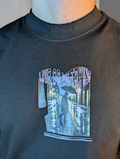 short sleeve HEAVYWEIGHT "rain walker graphic" short shirt