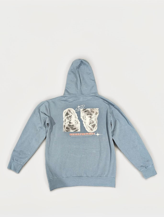 urban comfort "suffer for purity" hoodie