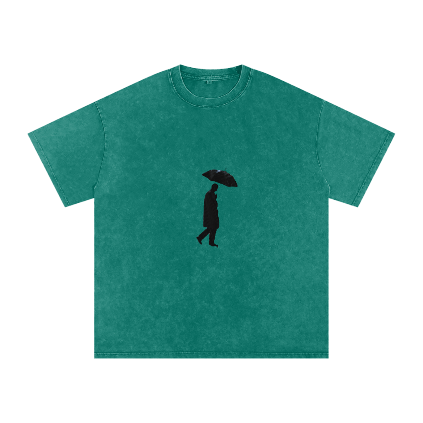 UMBRELLA-ELLA-ELLA AYE AYE Snow Washed Oversized T-Shirt