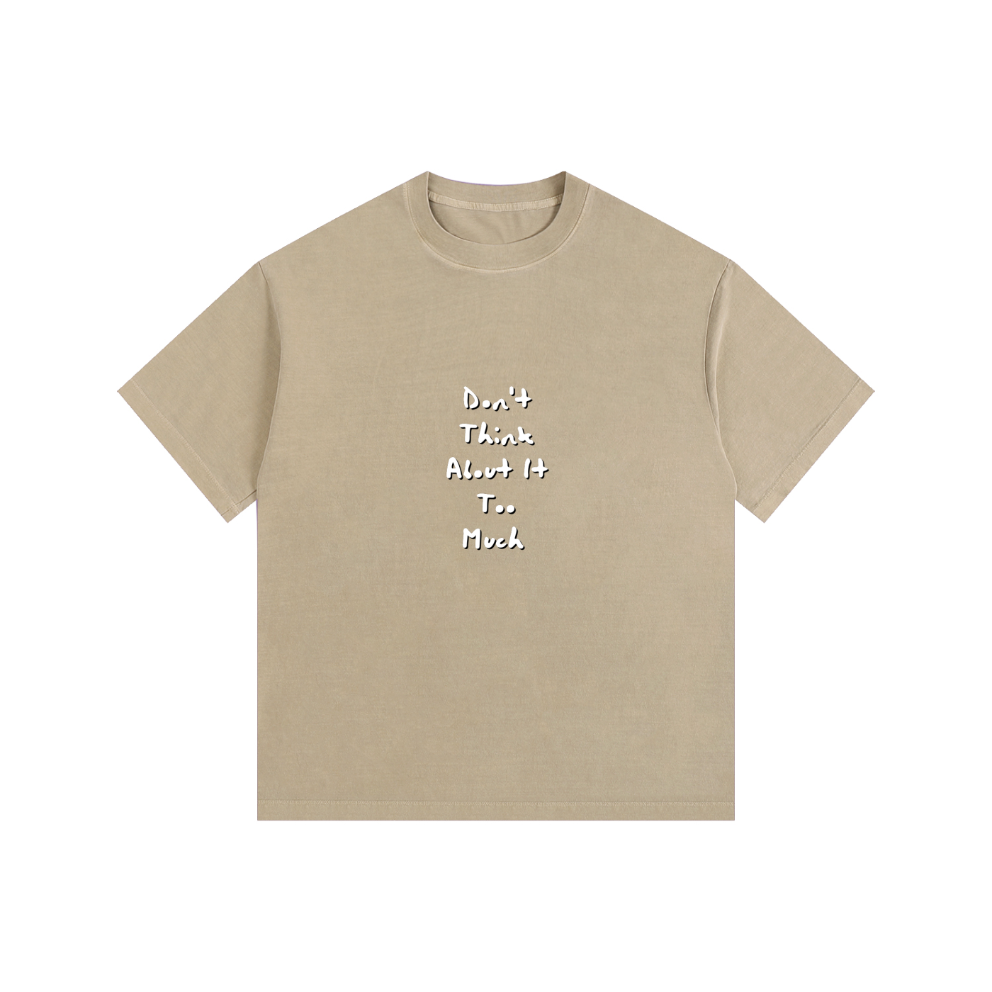 Vintage Washed Oversized Cotton T-Shirt