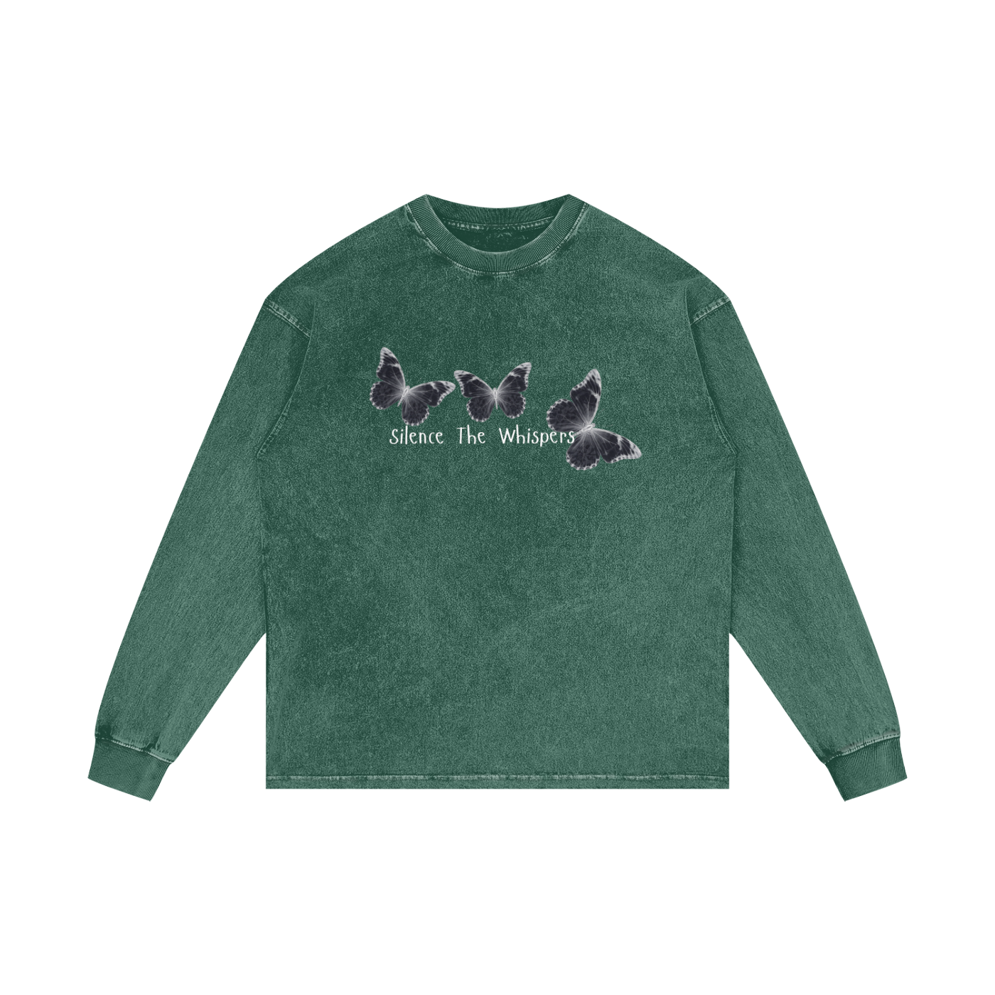 Acid Wash Oversize Long Sleeve T-Shirt