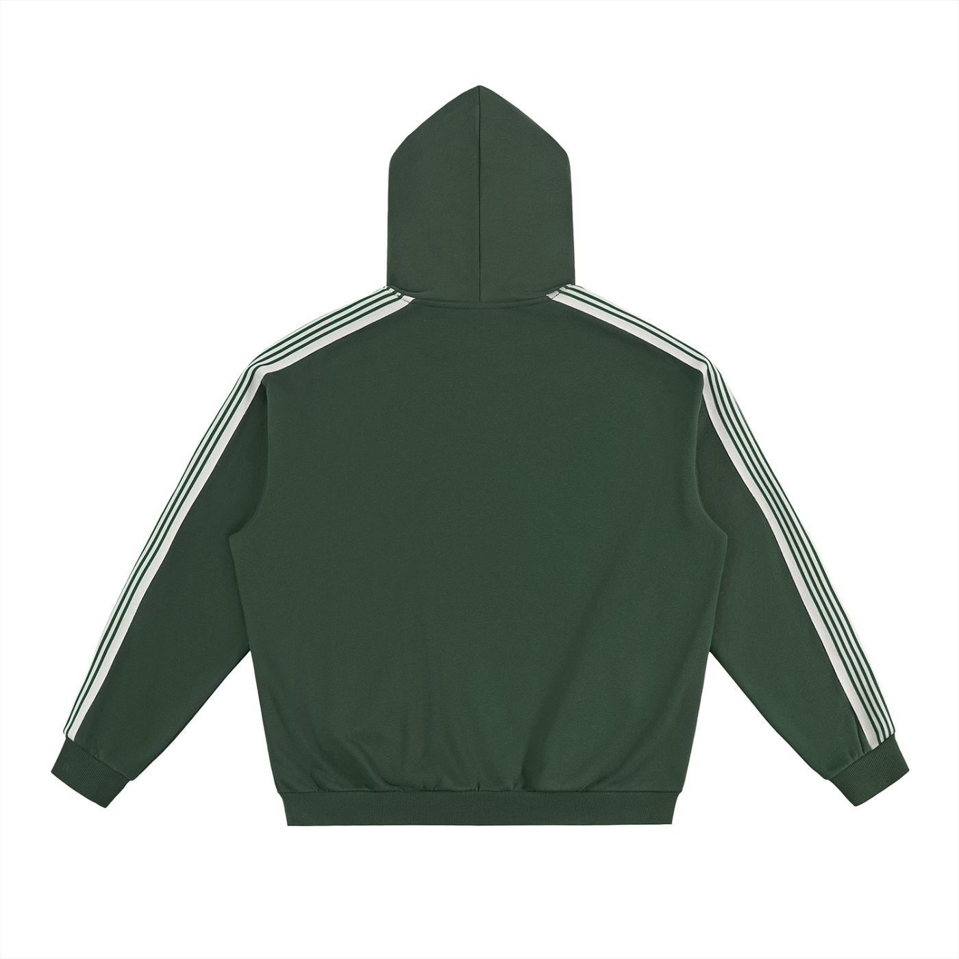 SILENCE THE WHISPERS Side Stripe Drop-Shoulder Hoodie