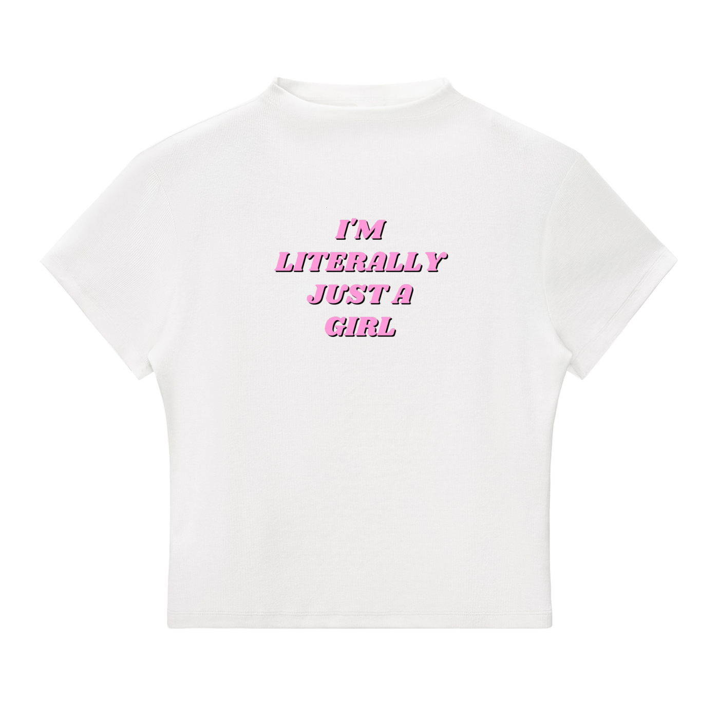 Essential Slim Fit Mock Neck T-Shirt