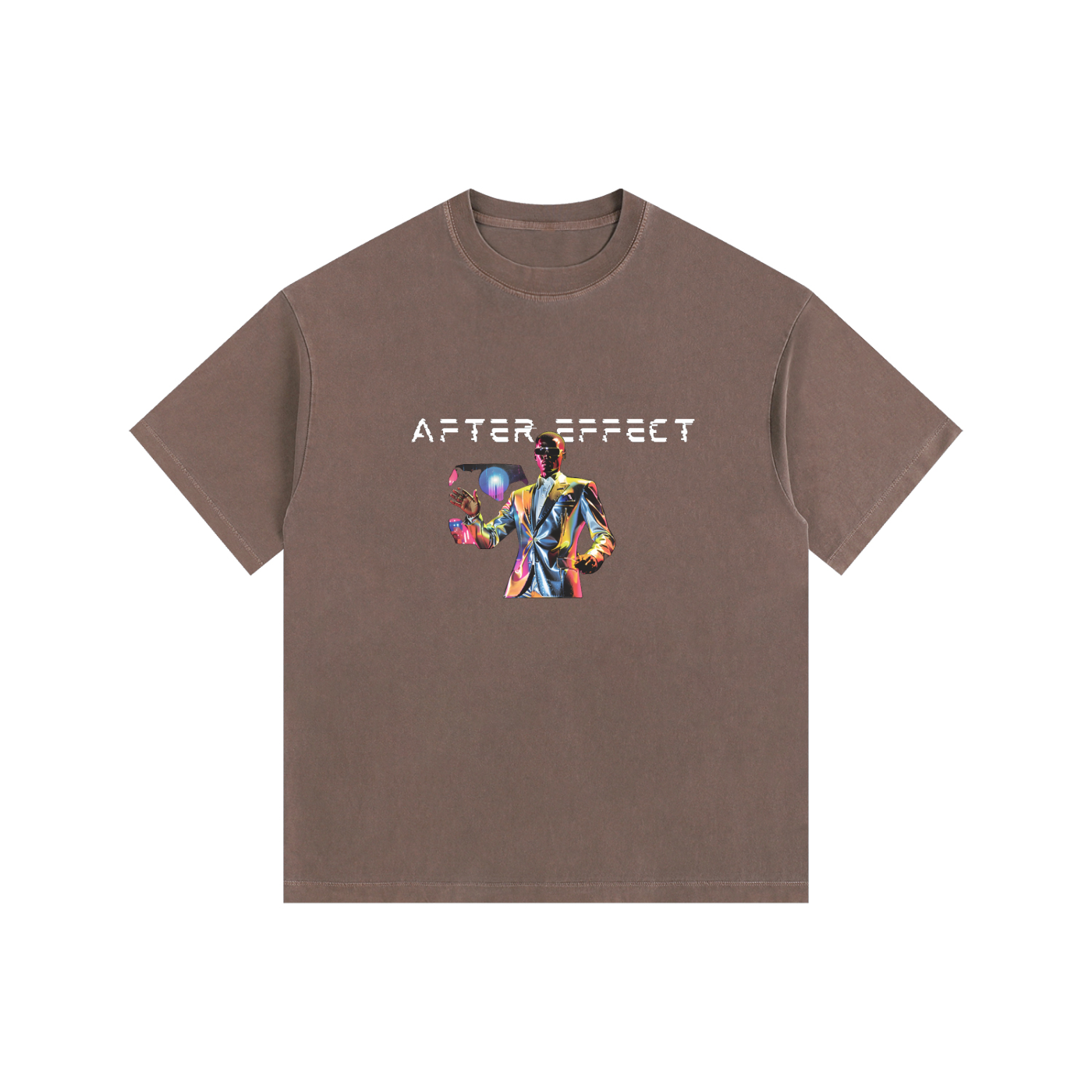 Vintage Washed Oversized Cotton T-Shirt