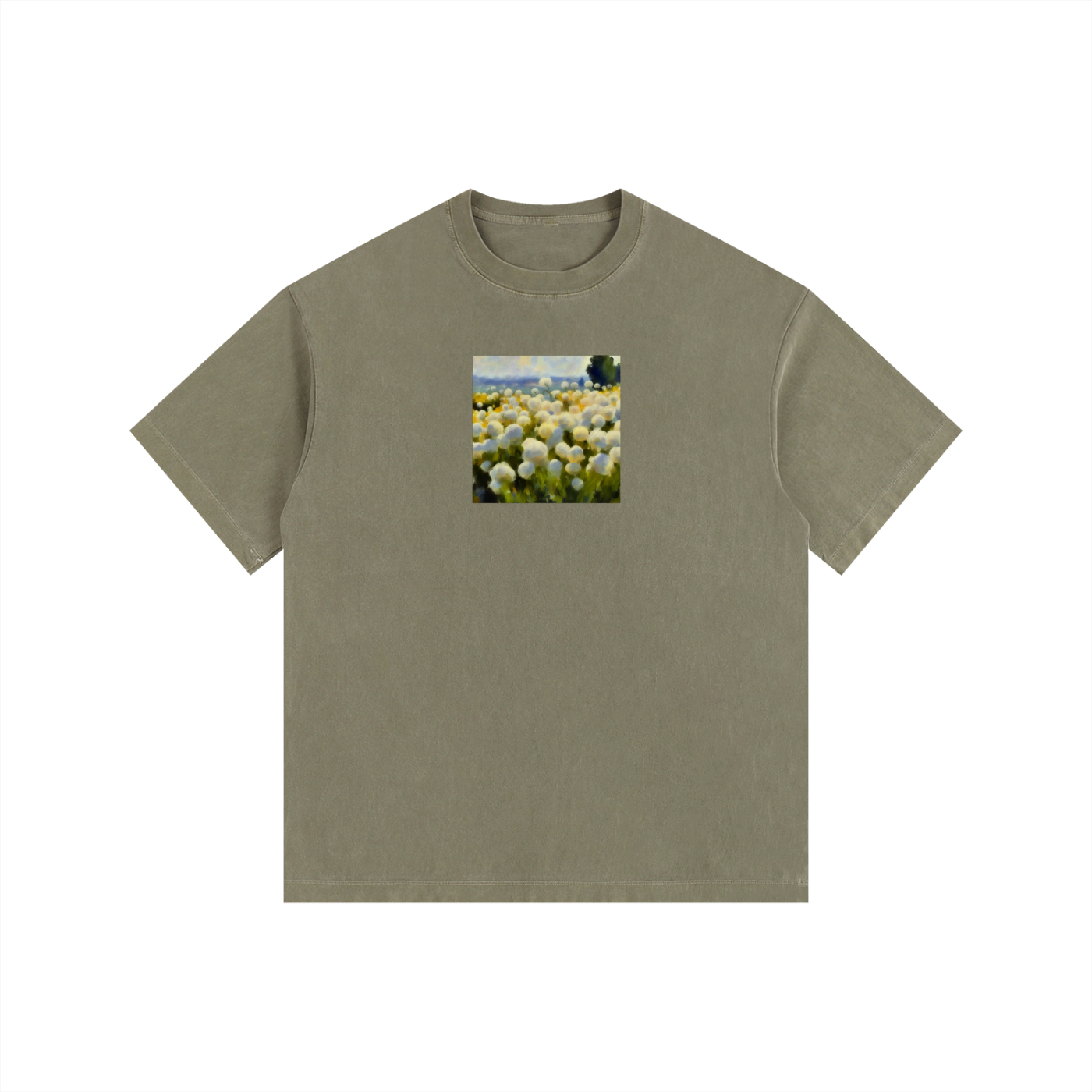 MEADOW Vintage Washed Oversized Cotton T-Shirt
