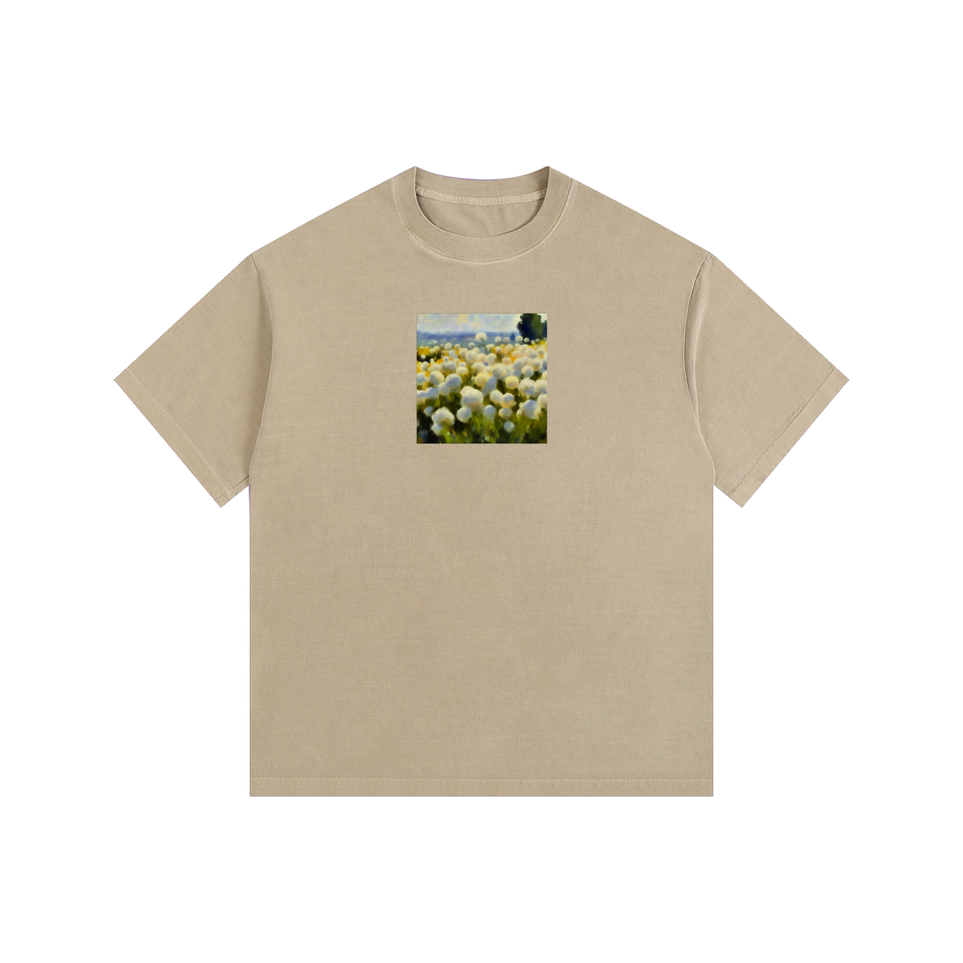 MEADOW Vintage Washed Oversized Cotton T-Shirt