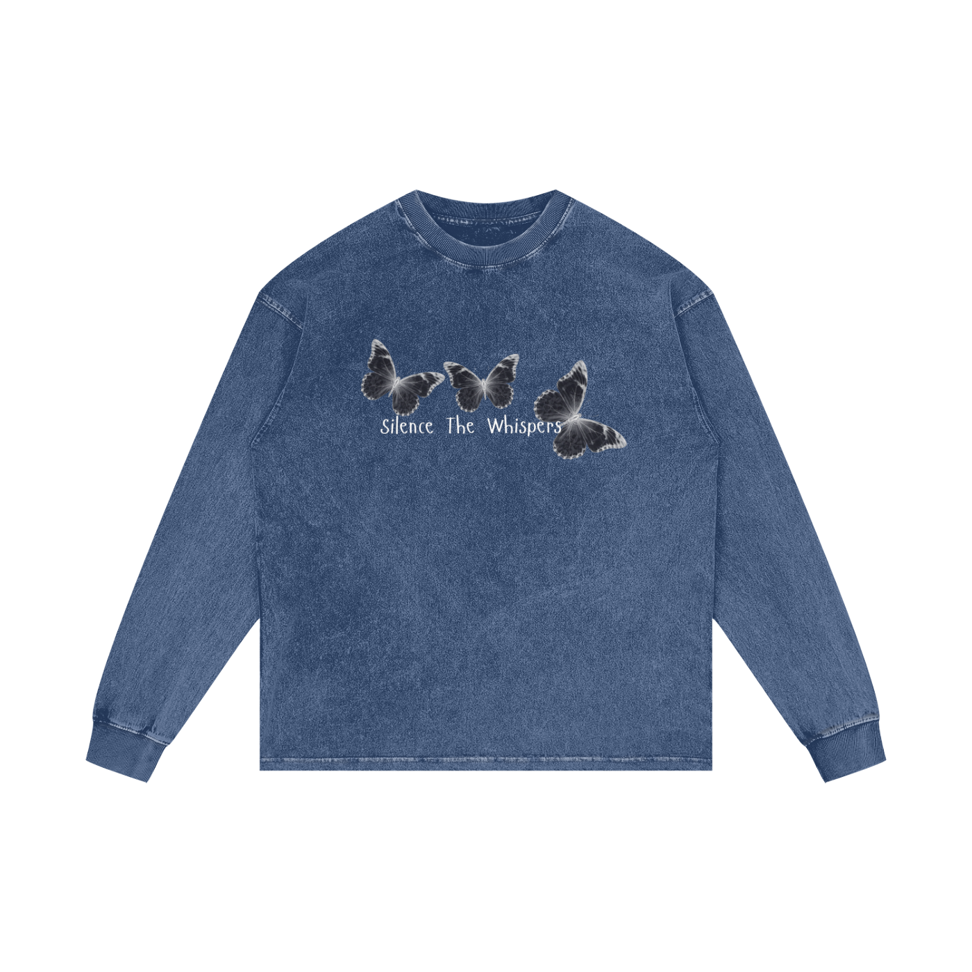 Acid Wash Oversize Long Sleeve T-Shirt